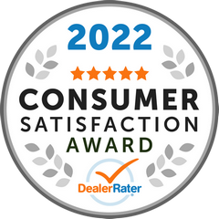2022 Dealer Rater Consumer Satisfaction Award